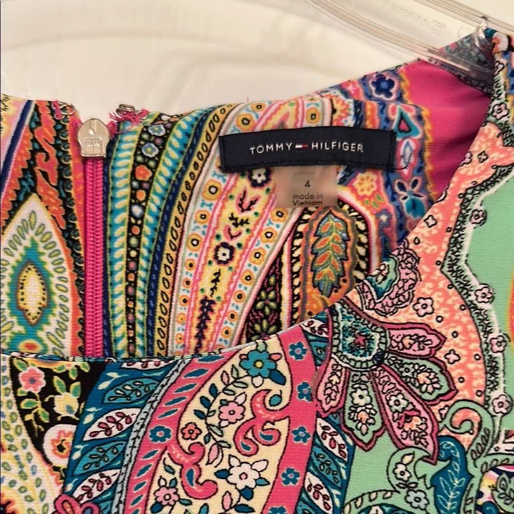 Paisley Print Women's Dress - Picture 5 of 10